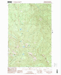 Bearhead Mtn 1986 topographic map thumbnail
