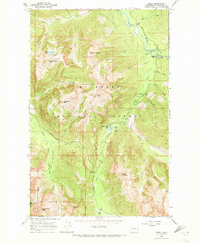 Bedal 1966 topographic map thumbnail