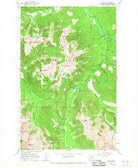 Bedal 1966 topographic map thumbnail