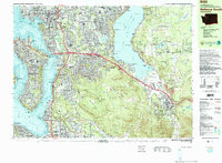Bellevue South topographic map thumbnail