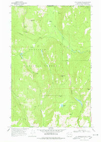 Belshazzar Mtn 1969 topographic map thumbnail