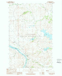 Belvedere 1989 topographic map thumbnail