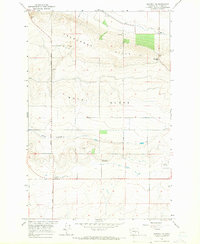 Beverly NE 1965 topographic map thumbnail