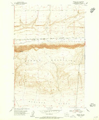 Beverly SE 1954 topographic map thumbnail