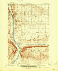 Beverly 1912 topographic map thumbnail