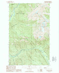 Big Devil Peak 1989 topographic map thumbnail