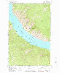 Big Goat Mtn 1968 topographic map thumbnail