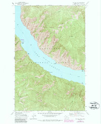 Big Goat Mtn 1968 topographic map thumbnail