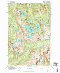 Big Snow Mtn topographic map thumbnail