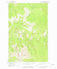 Billy Goat Mtn topographic map thumbnail