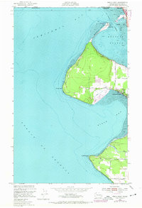 Birch Point 1952 topographic map thumbnail