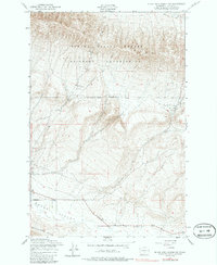 Black Rock Spring SW 1953 topographic map thumbnail