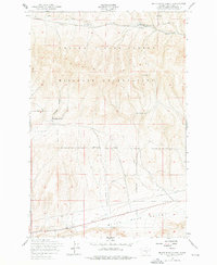 Black Rock Spring 1953 topographic map thumbnail