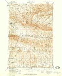 Black Rock Spring 1953 topographic map thumbnail