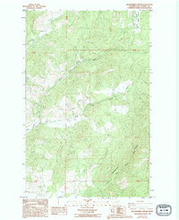 Blackhorse Canyon 1985 topographic map thumbnail