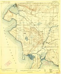 Blaine 1907 topographic map thumbnail
