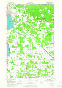 Blaine 1952 topographic map thumbnail