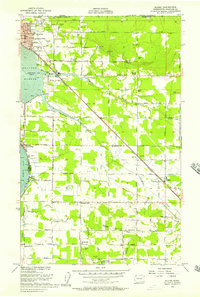 Blaine 1952 topographic map thumbnail
