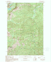 Blewett 1989 topographic map thumbnail