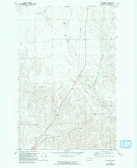 Bluestem 1969 topographic map thumbnail