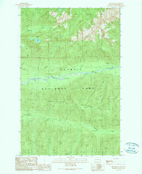 Bob Creek 1990 topographic map thumbnail