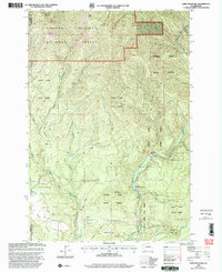 Bobs Mountain 2000 topographic map thumbnail