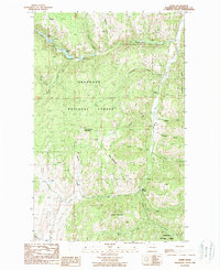 Bodie 1988 topographic map thumbnail