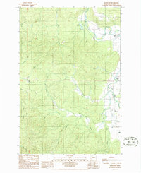 Boistfort 1986 topographic map thumbnail