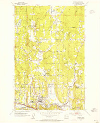 Bothell 1953 topographic map thumbnail