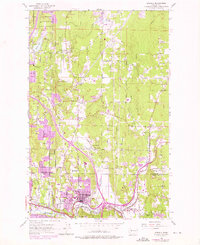 Bothell 1953 topographic map thumbnail