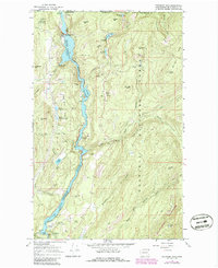 Boundary Dam 1967 topographic map thumbnail