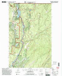 Boundary Dam 1992 topographic map thumbnail
