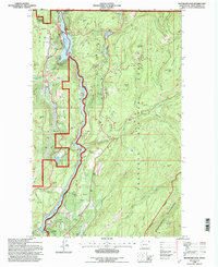 Boundary Dam 1992 topographic map thumbnail