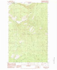 Boundary Mtn 1983 topographic map thumbnail