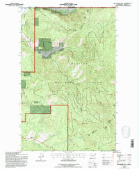 Boundary Mtn topographic map thumbnail