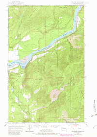 Boundary 1952 topographic map preview