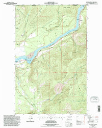 Boundary 1992 topographic map thumbnail