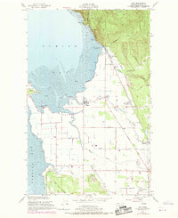 Bow 1954 topographic map thumbnail