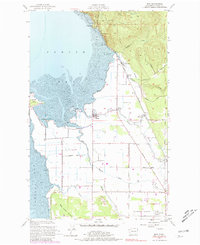 Bow 1954 topographic map thumbnail
