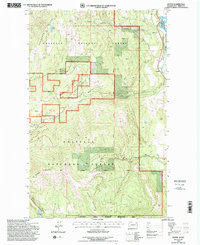 Boyds 1992 topographic map thumbnail