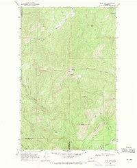 Boyer Mtn 1968 topographic map thumbnail