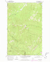 Boyer Mtn 1968 topographic map thumbnail