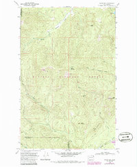 Boyer Mtn 1968 topographic map thumbnail