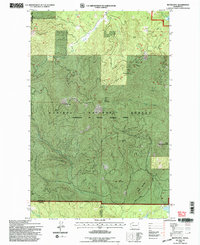 Boyer Mtn topographic map thumbnail