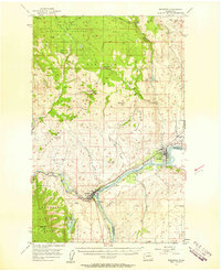 Brewster 1957 topographic map preview