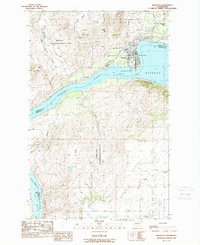 Brewster 1989 topographic map thumbnail