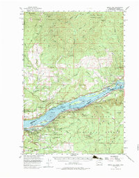 Bridal Veil topographic map thumbnail