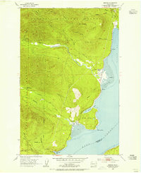 Brinnon 1953 topographic map thumbnail