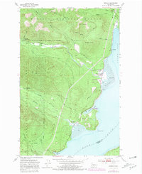 Brinnon 1953 topographic map thumbnail