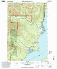 Brinnon 1999 topographic map thumbnail